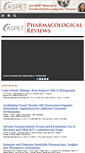 Mobile Screenshot of pharmrev.aspetjournals.org
